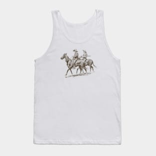 Two Riders on the Trail Tank Top